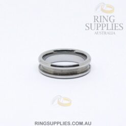 6mm Tungsten Ring Blank with Channel