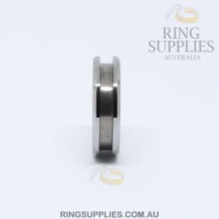 6mm Tungsten Ring Blank with Channel