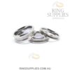 Tungsten Ring Blank with Channel