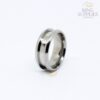 8mm Titanium Ring Blank with 4mm wide Channel