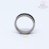 8mm Titanium Ring Blank with 4mm wide Channel