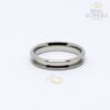 4mm Titanium Ring Blank with 2mm wide Channel