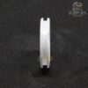 4mm white ceramic ring blanks with 2mm channel groove