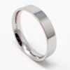 Angled view of a 4mm stainless steel ring core