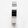 Side view of a 4mm stainless steel ring core