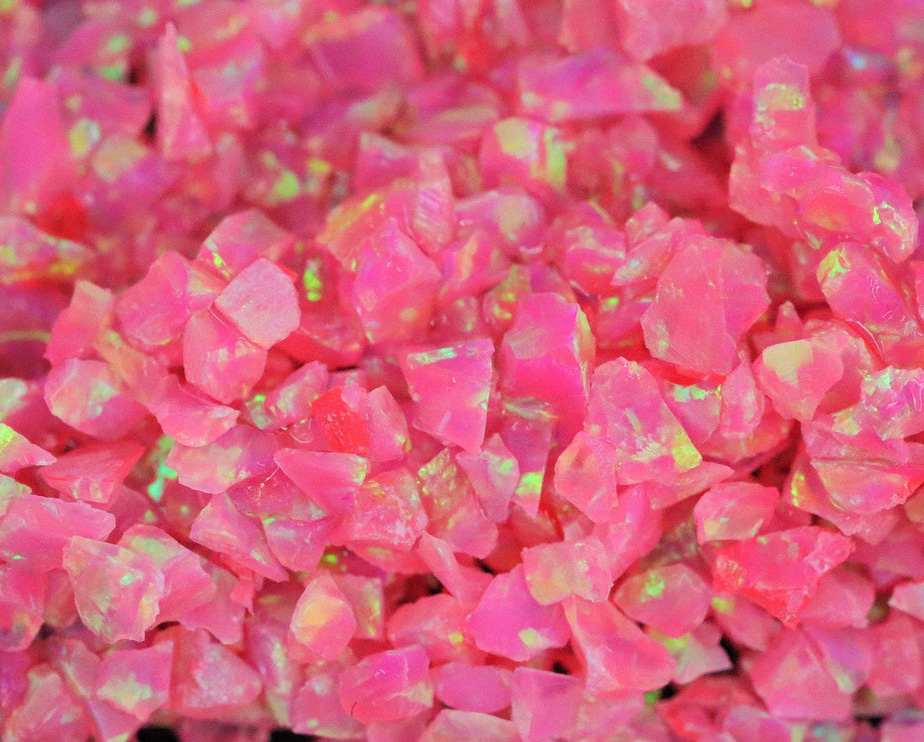 Bubble Gum Crushed Opal Chips - Image 2
