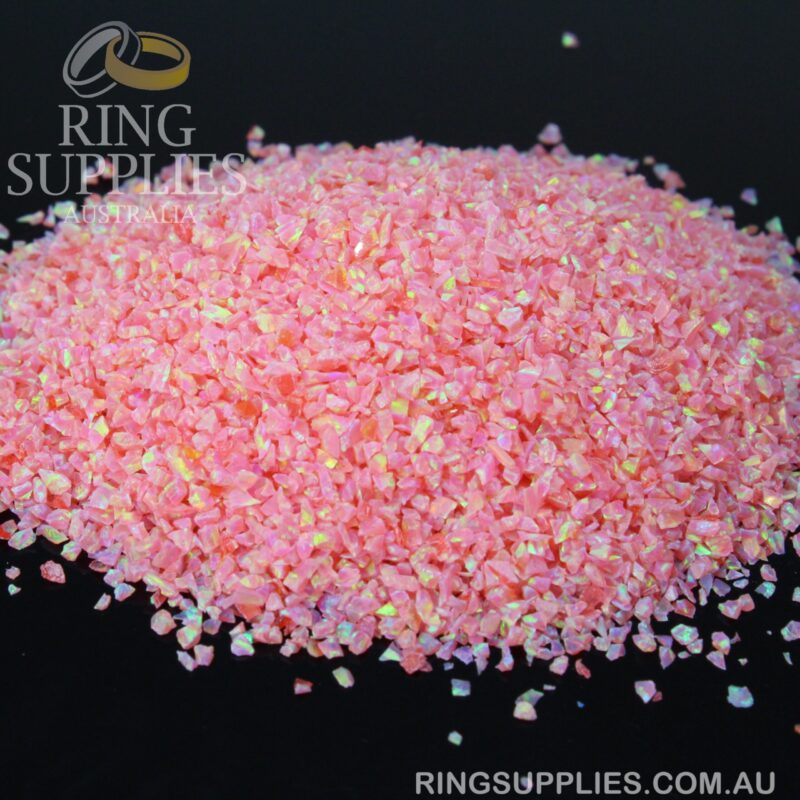 Deep Sea Coral Crushed Opal