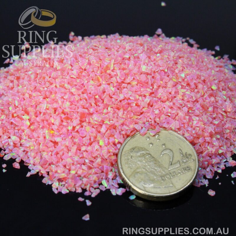 Deep Sea Coral Crushed Opal