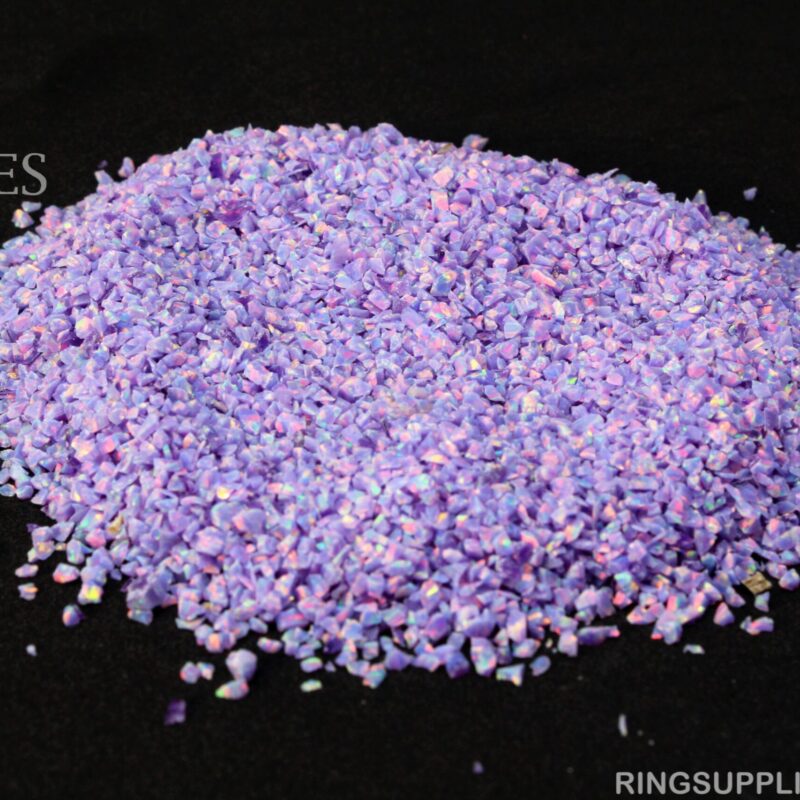 Multi-Lavender Crushed Opal