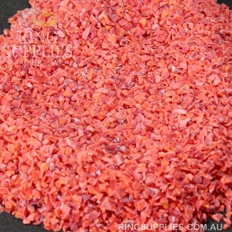 Ruby Red Crushed Opal Chips