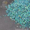Blue Fire Crushed Opal Chips