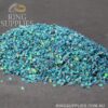 Blue Fire Crushed Opal Chips