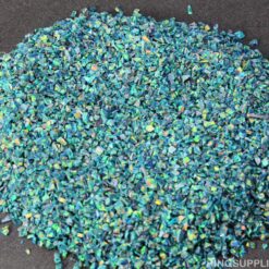 Blue Fire Crushed Opal Chips