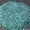 Blue Fire Crushed Opal Chips