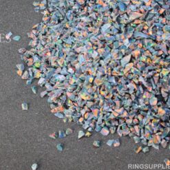 Rainbow Fire Crushed Opal Chips