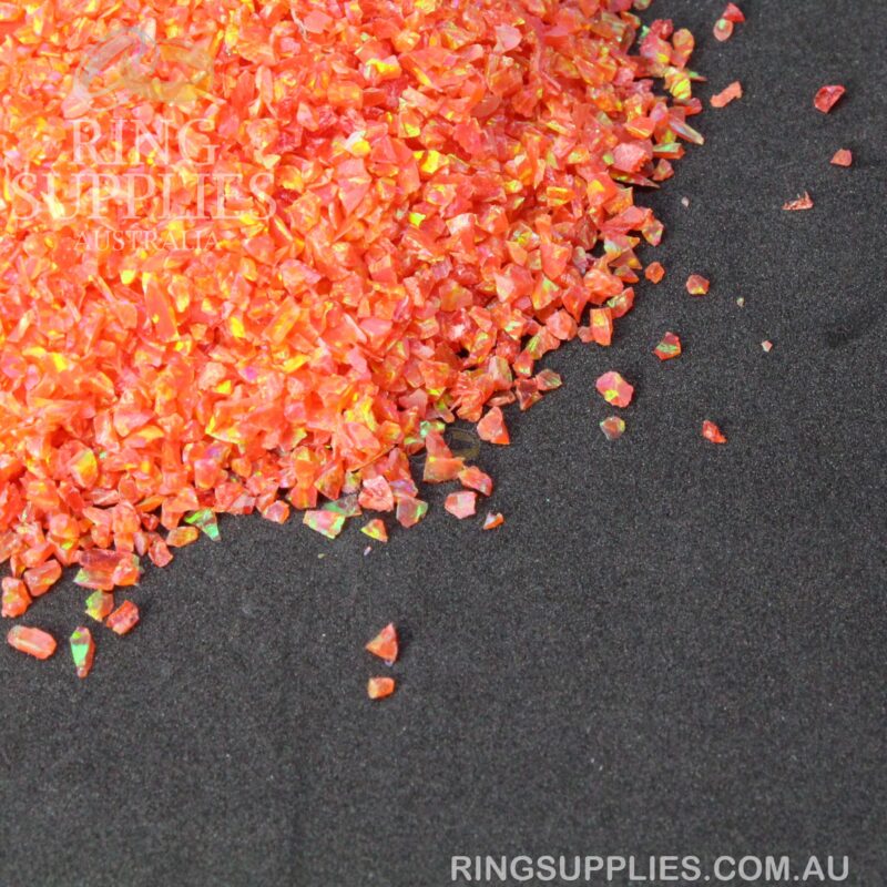 Raging Fire Crushed Opal Chips