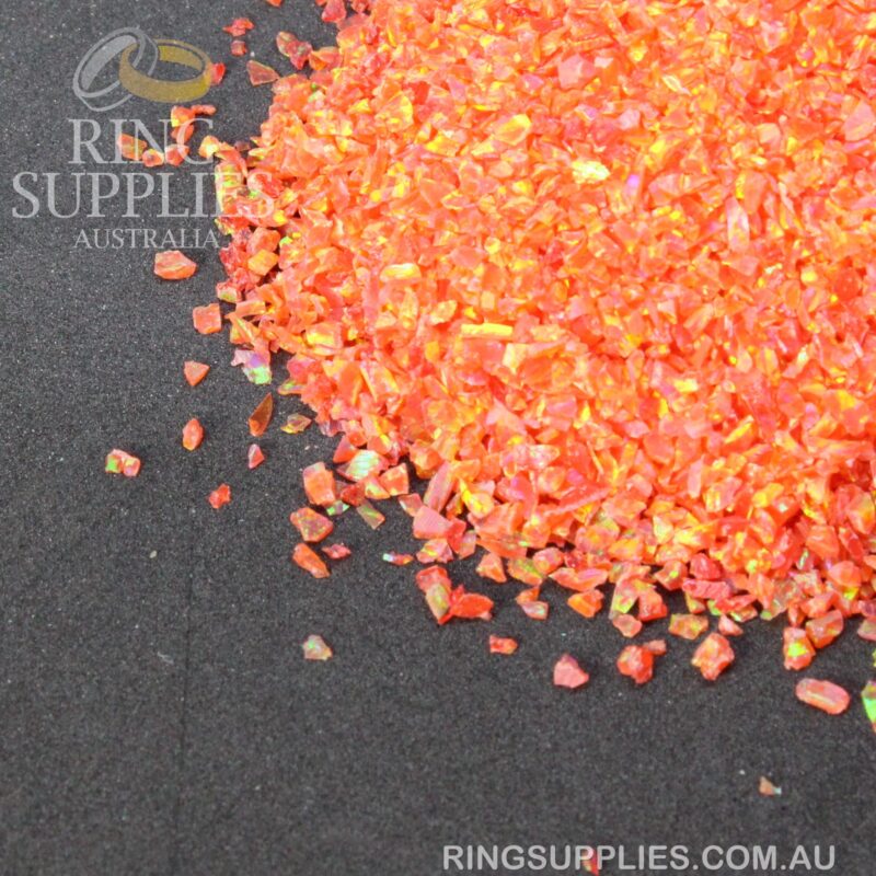 Raging Fire Crushed Opal Chips
