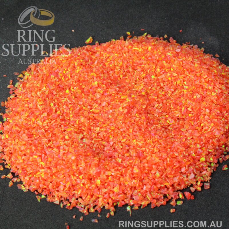 Raging Fire Crushed Opal Chips