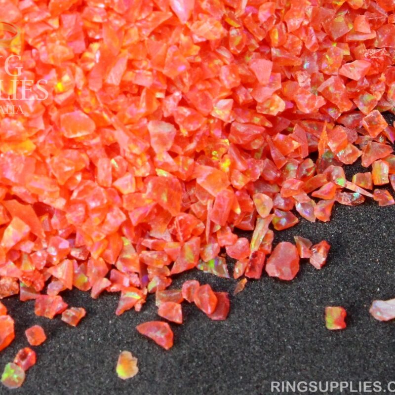 Lava Crushed Opal Chips
