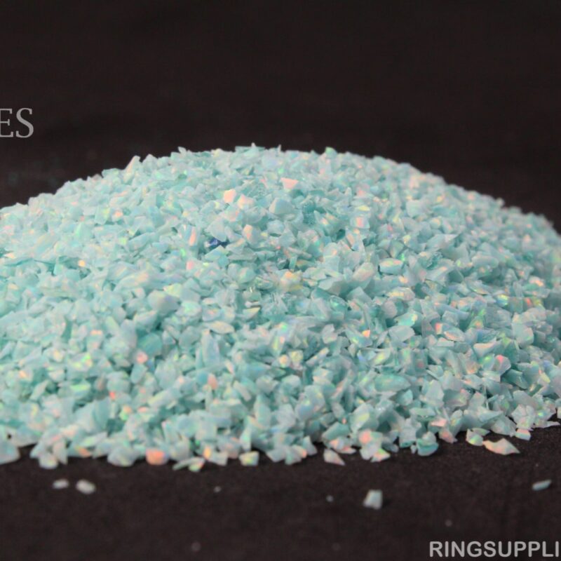 Moon Yellow Crushed Opal Chips