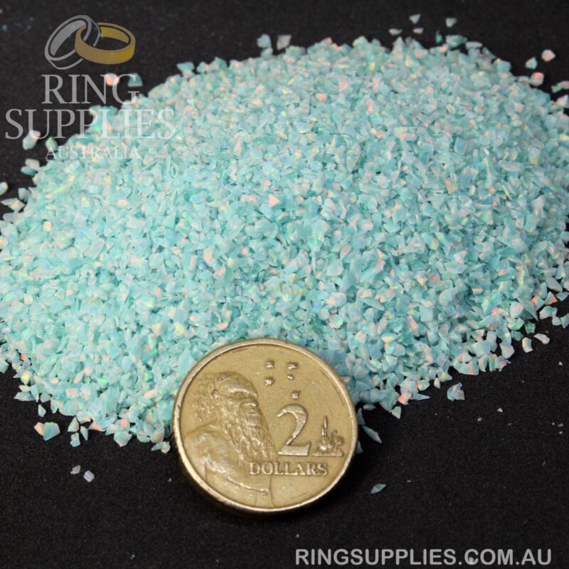 Moon Yellow Crushed Opal Chips