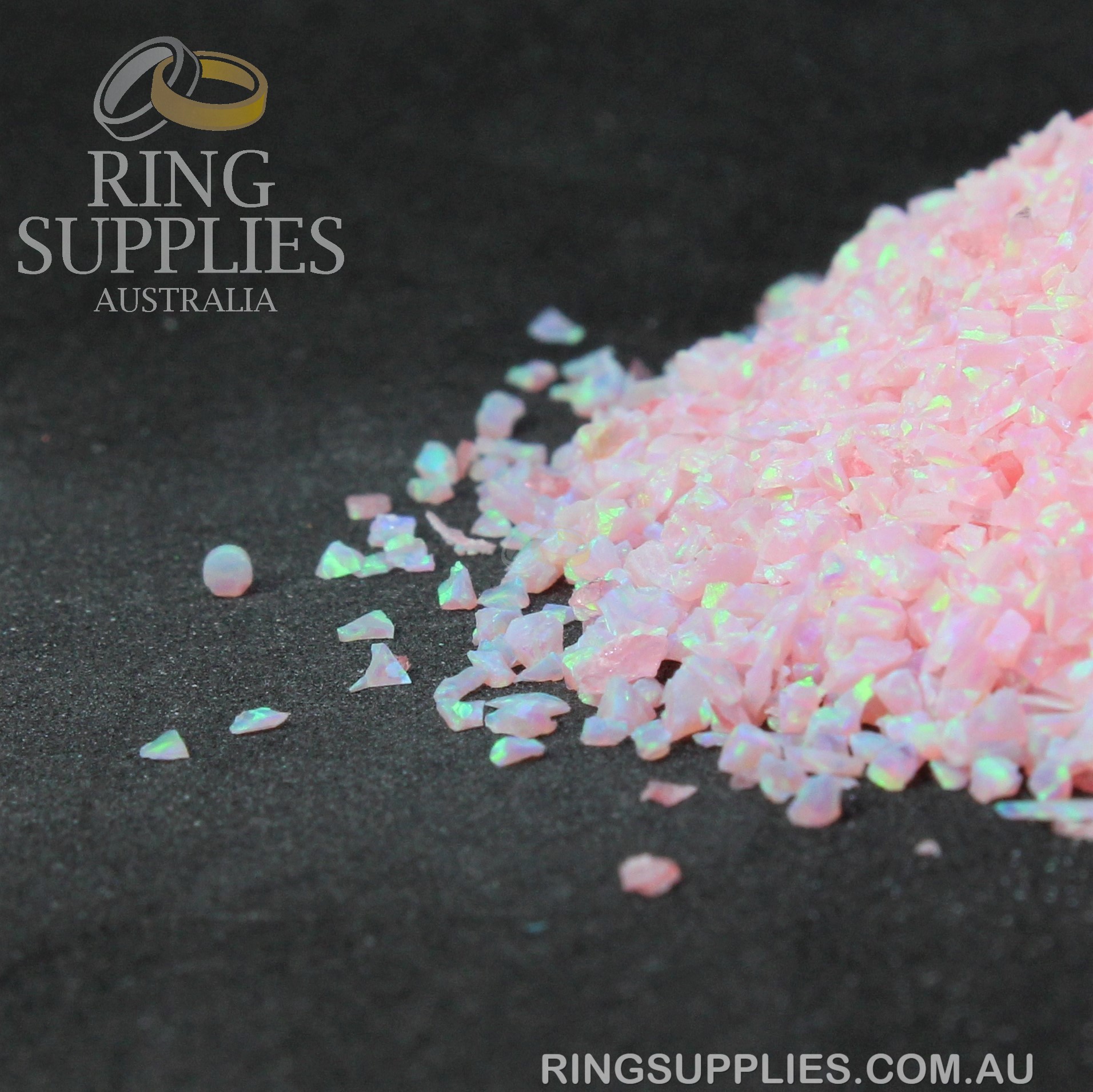 Angel Skin Crushed Opal Chips