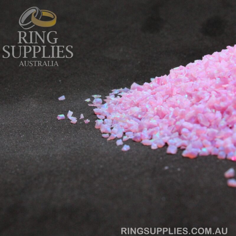 Bubble Gum Crushed Opal Chips