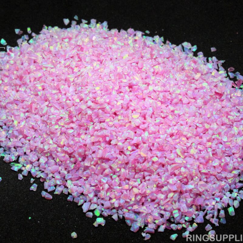 Bubble Gum Crushed Opal Chips