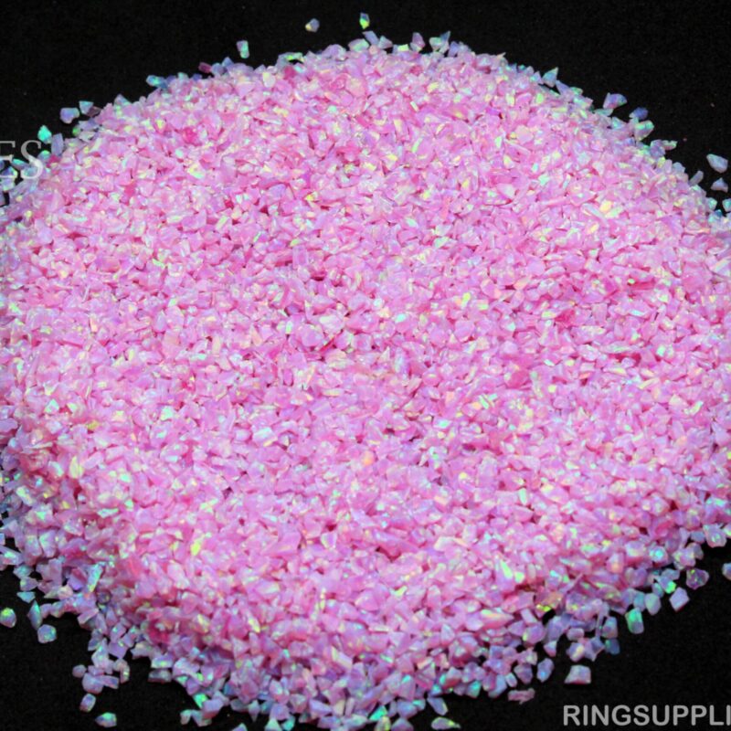 Bubble Gum Crushed Opal Chips