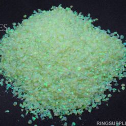 Lime Green Crushed Opal Chips