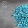 Black Emerald Crushed Opal Chips