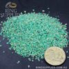 Green Olive Crushed Opal Chips
