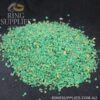 Green Olive Crushed Opal Chips