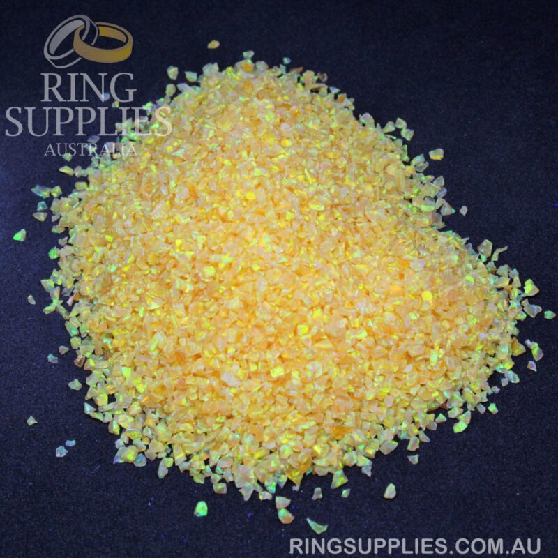 Citrine Crushed Opal Chips