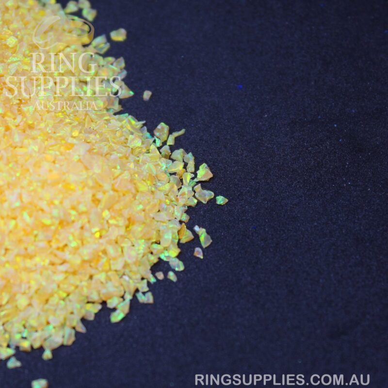 Citrine Crushed Opal Chips
