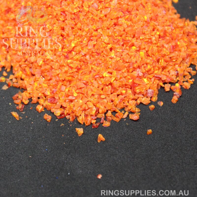 Fire Crushed Opal Chips