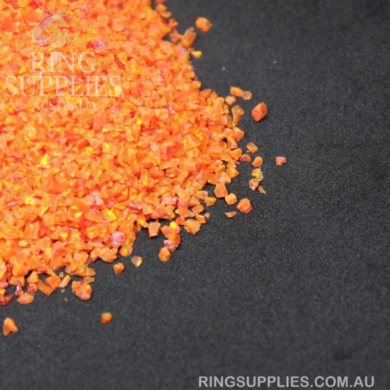 Fire Crushed Opal Chips