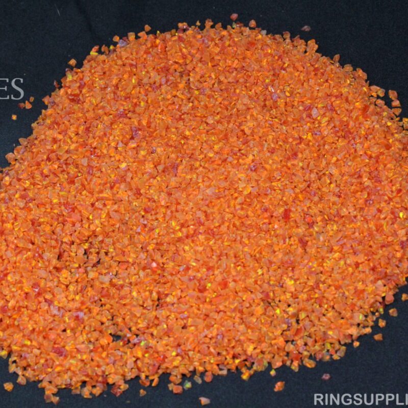 Fire Crushed Opal Chips