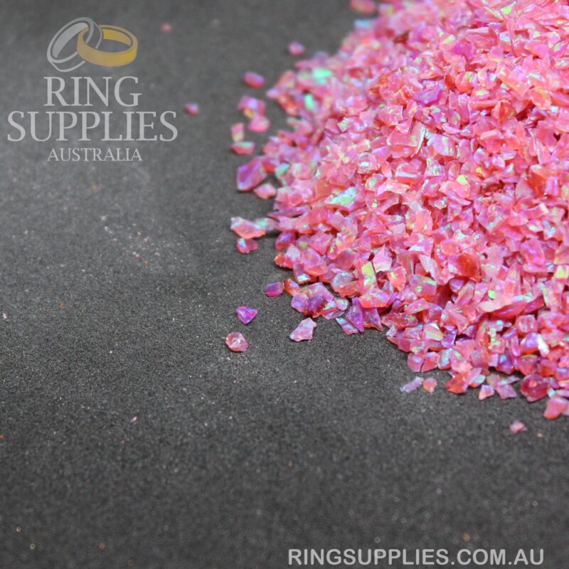 Red Wine Crushed Opal