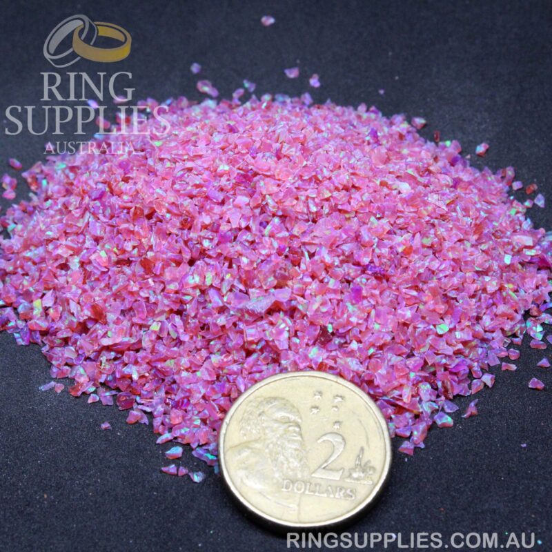 Red Wine Crushed Opal
