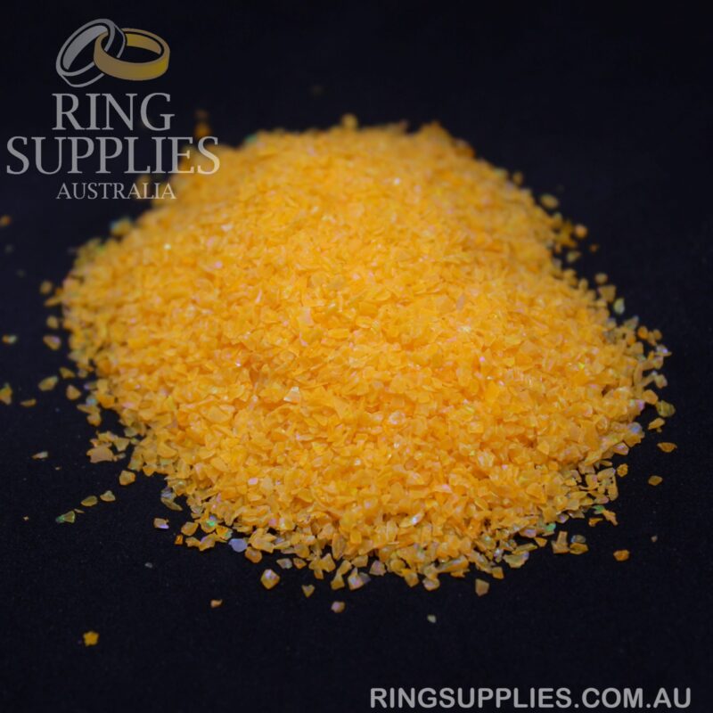 Melon Crushed Opal Chips