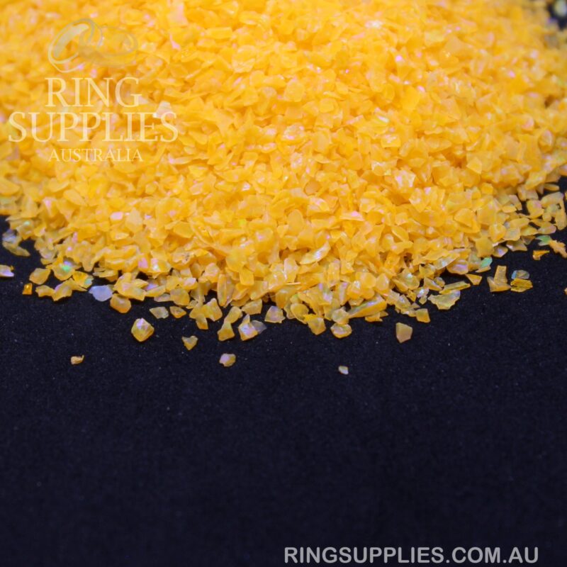 Melon Crushed Opal Chips