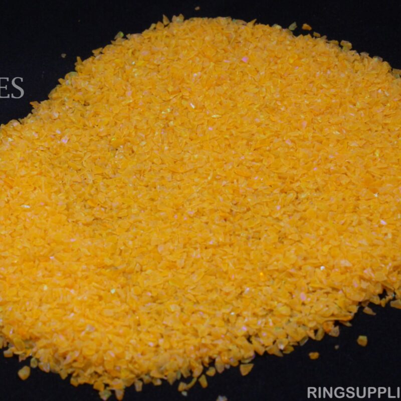 Melon Crushed Opal Chips