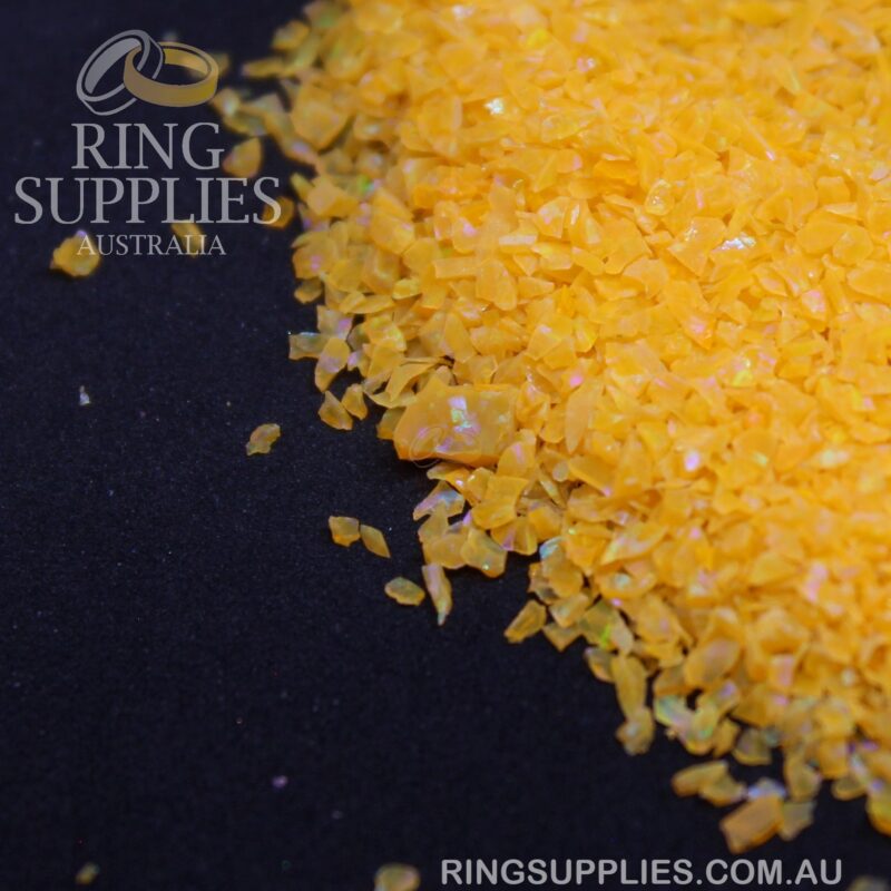 Melon Crushed Opal Chips