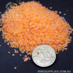 Amber Crushed Opal Chips