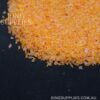 Amber Crushed Opal Chips