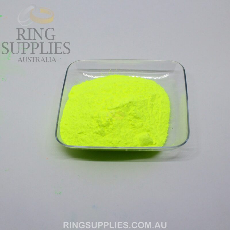 Neon Yellow Glow In The Dark Powder