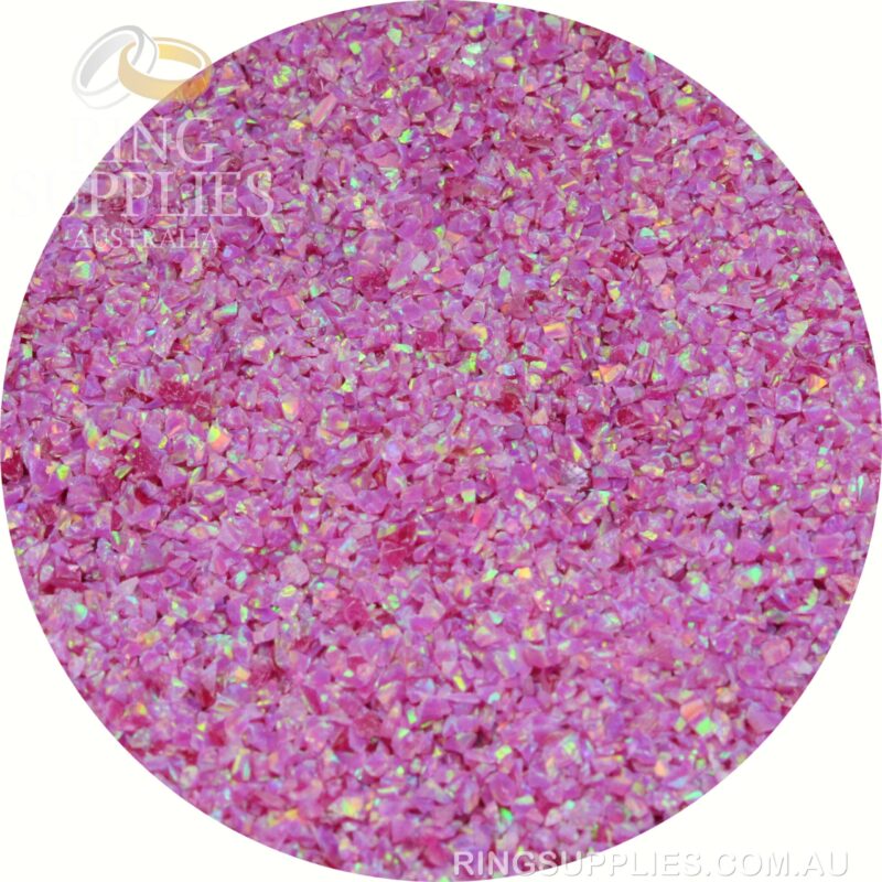 Magenta Crushed Opal Chips