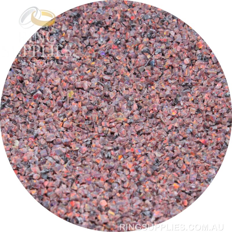 Black Cherry Crushed Opal Chips