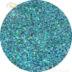 Black Emerald Crushed Opal Chips